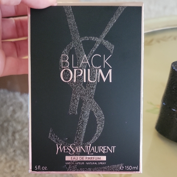 Yves Saint Laurent Black Opium Glitter Bottle 5 Fl. Oz (NIB) - Picture 4 of 10